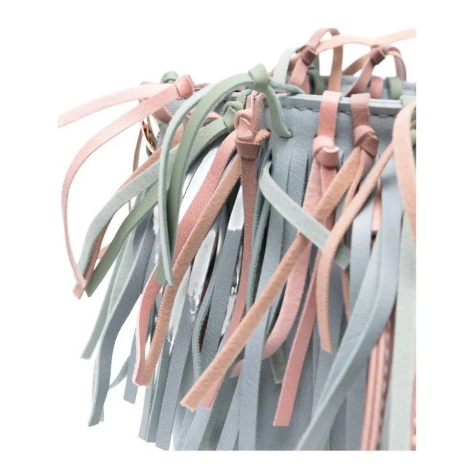 Tassel Fringe Bucket Bag