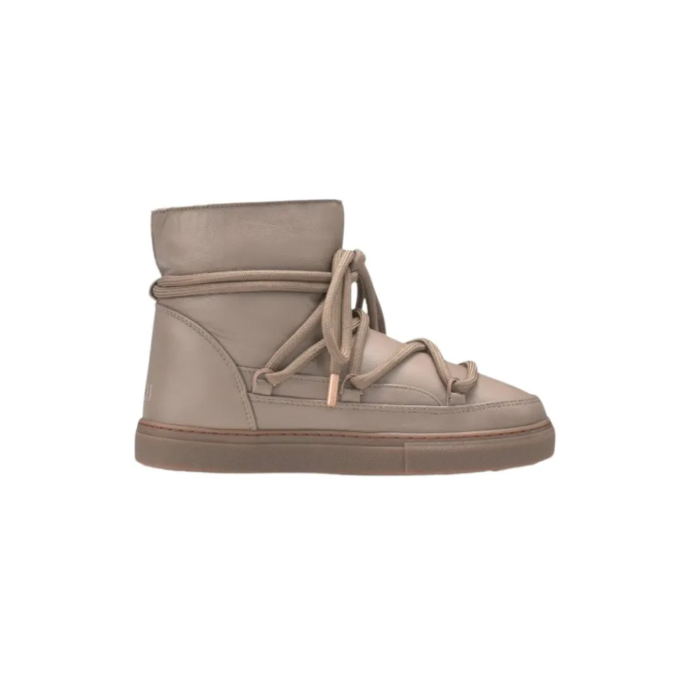 Taupe Leder Elegante Zeitlose Schuhe