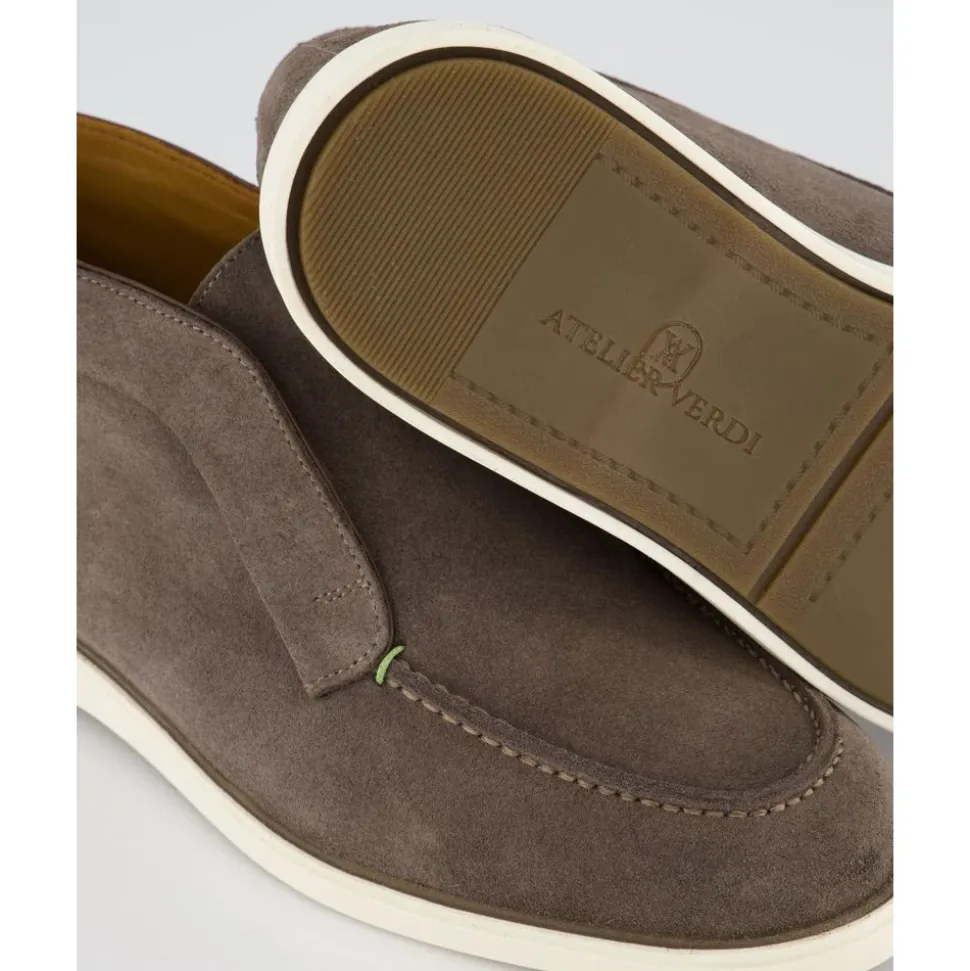 Taupe Loafer für Herren
