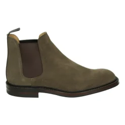 Taupe Wildleder Casual Chelsea Schuhe