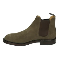 Taupe Wildleder Casual Chelsea Schuhe