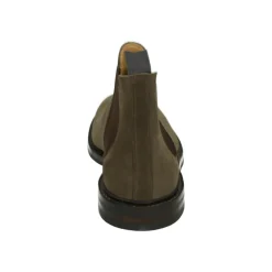 Taupe Wildleder Casual Chelsea Schuhe