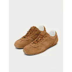 Tb.56 Wildleder Tan Ledersneakers
