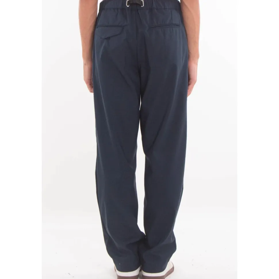 Tech Cotton Straight Pants