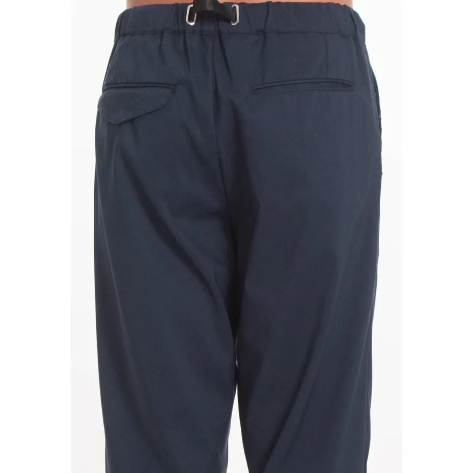 Tech Cotton Straight Pants