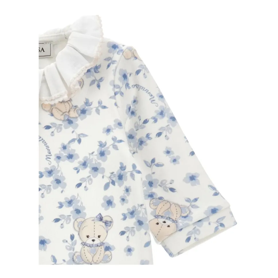 Teddy Bear Gemusterter Einteiler