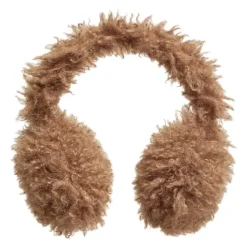 Teddy Fleece Gepolsterter Hut Braun