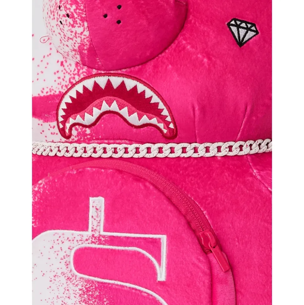 Teddybär Rucksack in Pink