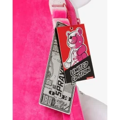Teddybär Rucksack in Pink