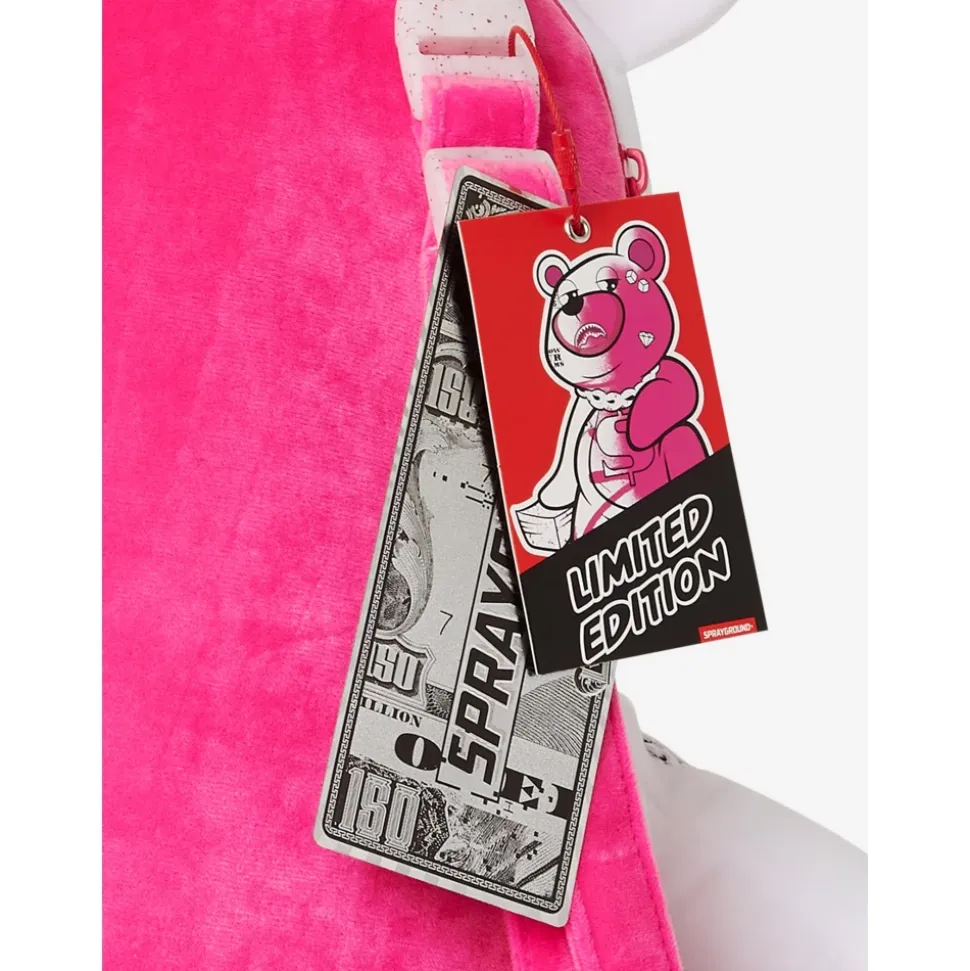 Teddybär Rucksack in Pink