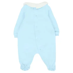 Teddybär Strampler in Hellblau