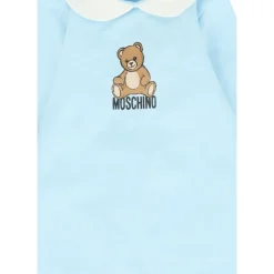 Teddybär Strampler in Hellblau