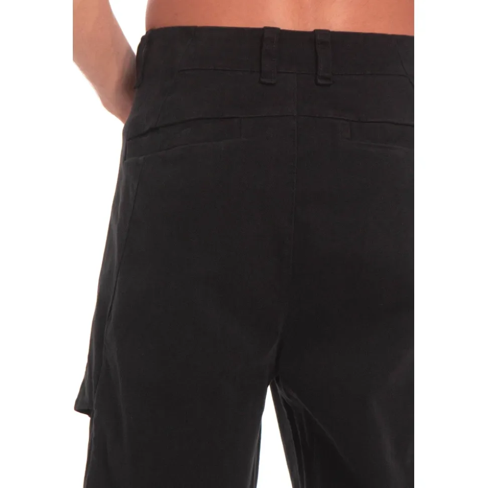 Tencel Loose Cargo Pants