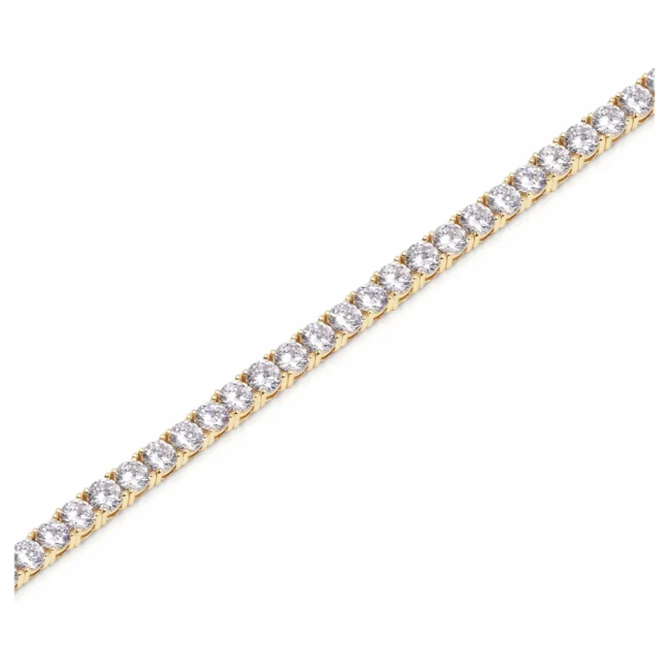 Tennis Bracelet in Gold