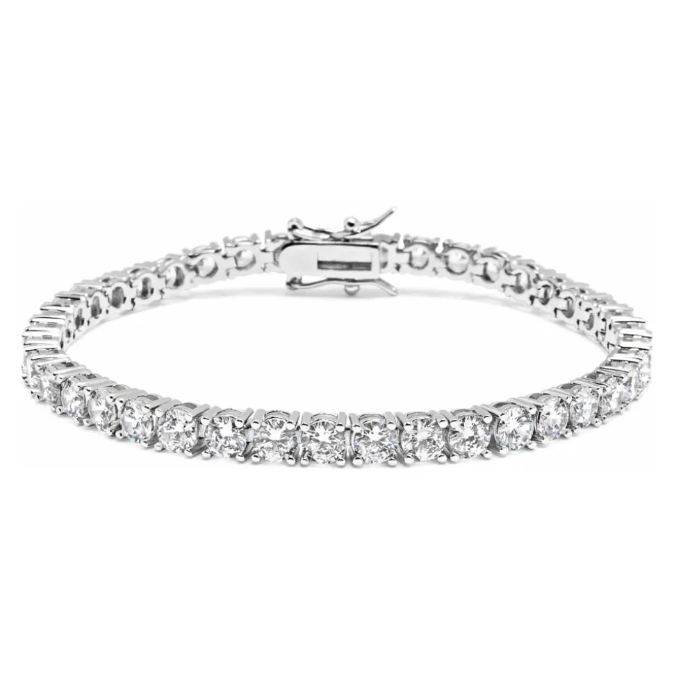 Tennis Bracelet with Silver