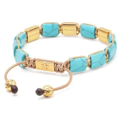 The Dorje Flatbead Collection - Turquoise and Gold