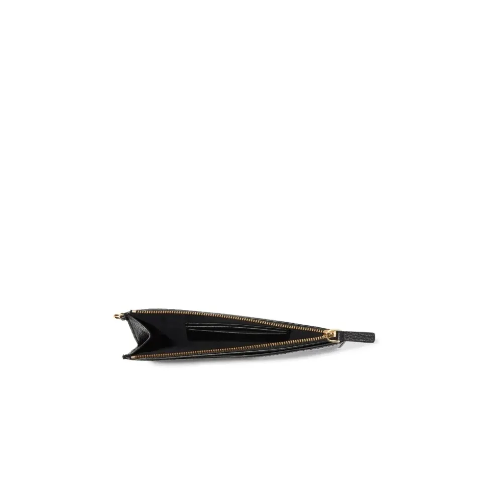 The Small Wristlet Leather Clutch