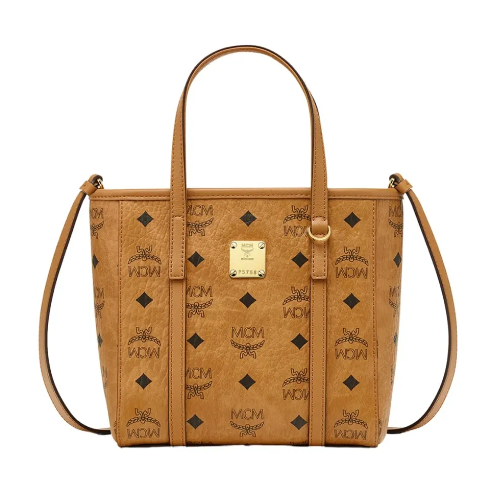 Toni Top-Zip Shopper in Visetos