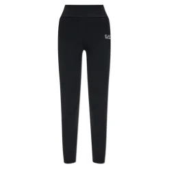Trainingsleggings mit bedrucktem Logo
