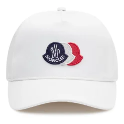 Trikolor Logo Baumwoll-Baseballkappe