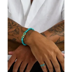 Türkis Armband mit Bösem Blick