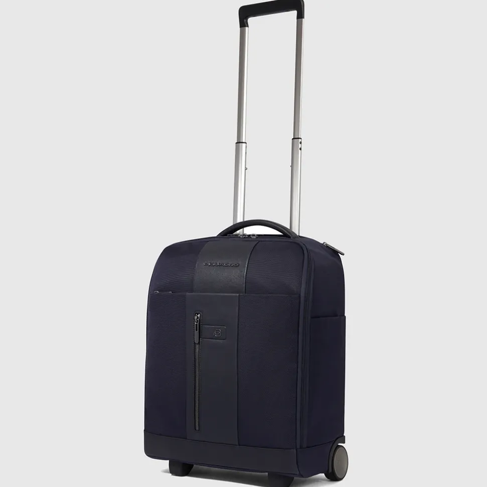 Trolley mit 2 Rollen Underseater aus Stoff mit TSA-Schloss