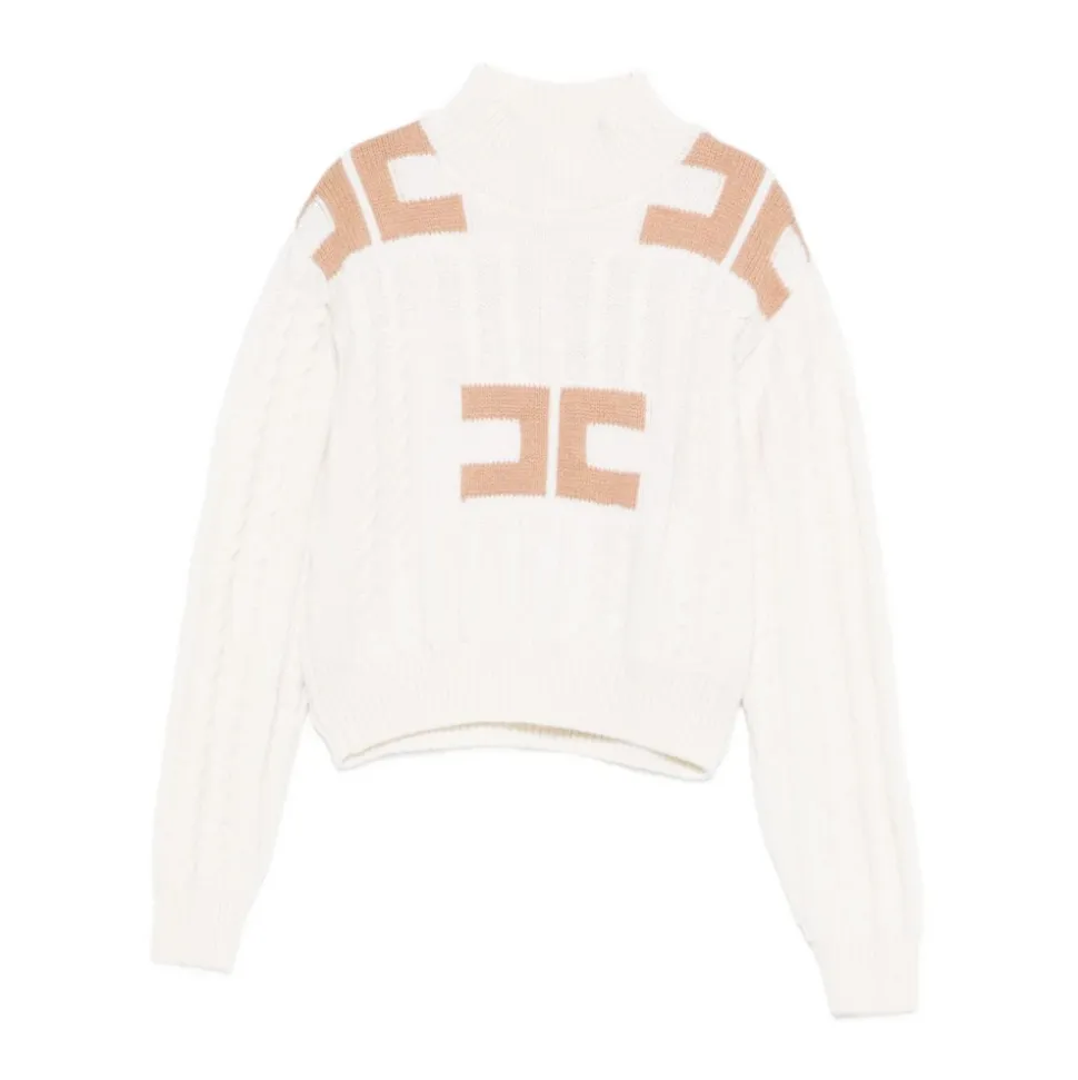 Turtleneck Cable Knit Sweater