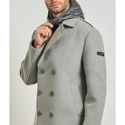 Ungefütterte, zweireihige Jacke
