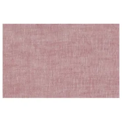 Unisex fuchsia Leinenschal mit dreifarbigem Muster