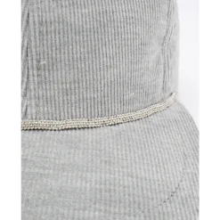 Urban Style Shiny Detail Rib Knit Hat