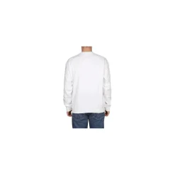 Urbaner Sweatshirt mit Grafikdruck Weiß