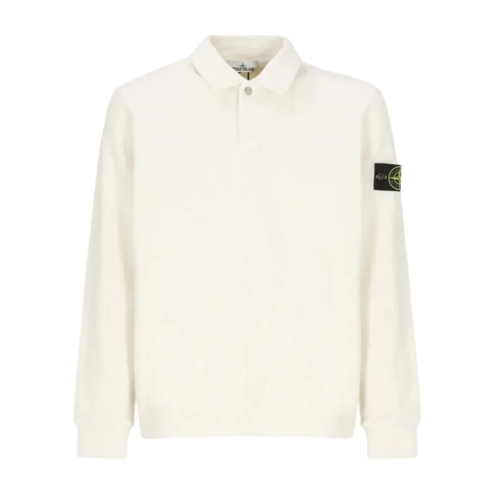 Vanishe Polo Sweater in Weiß