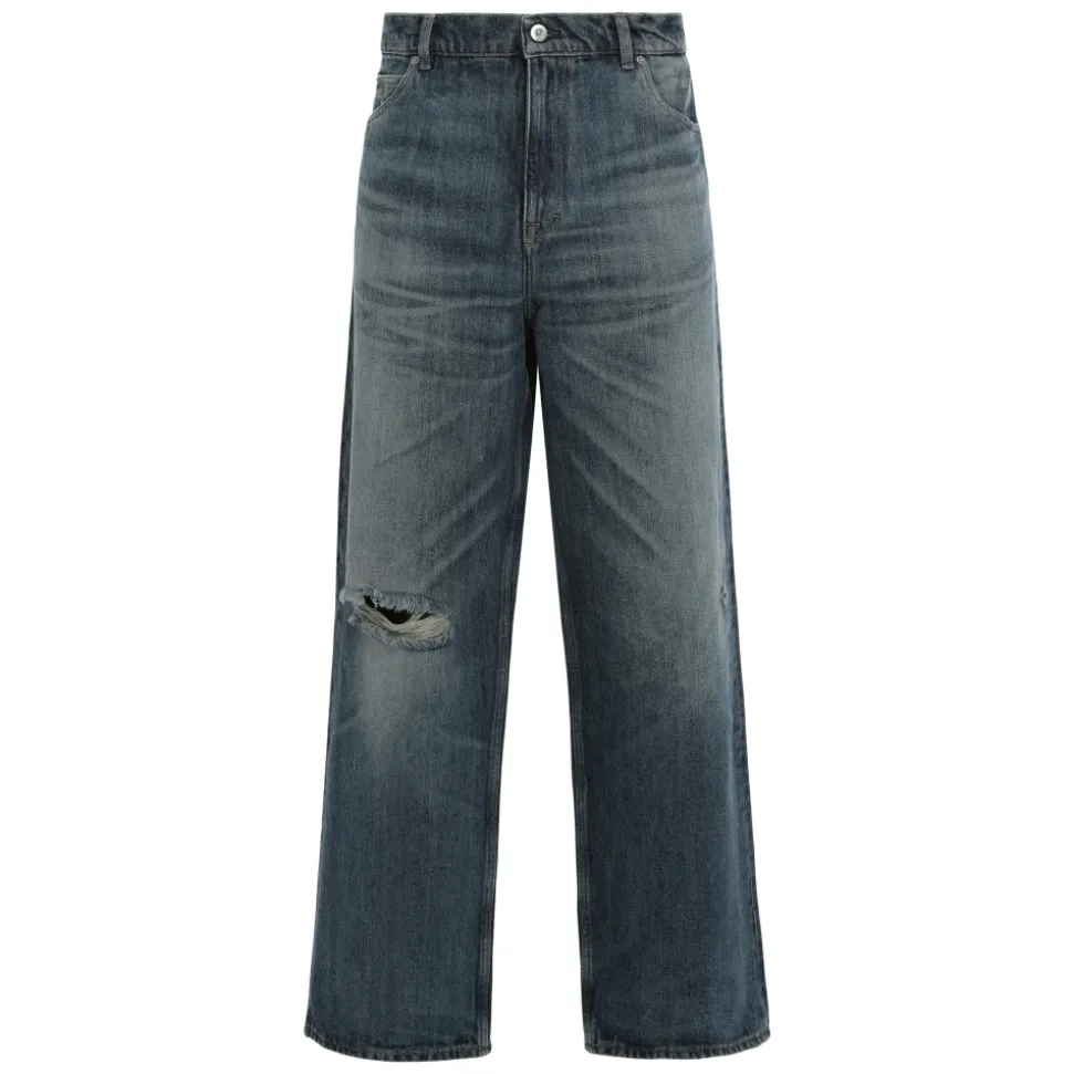 Vast Cut Straight Jeans