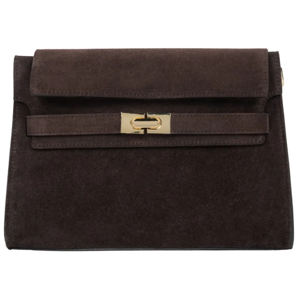 Velour Schultertasche