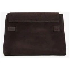 Velour Schultertasche