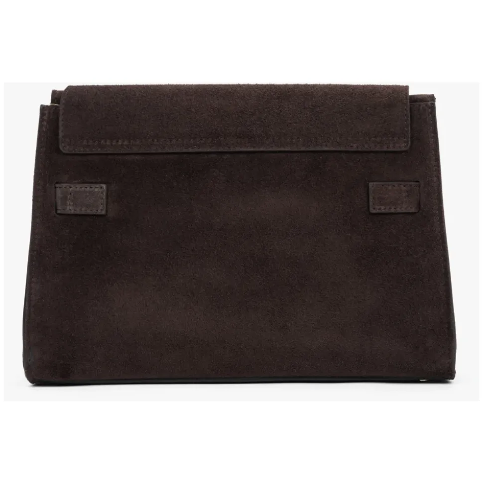 Velour Schultertasche