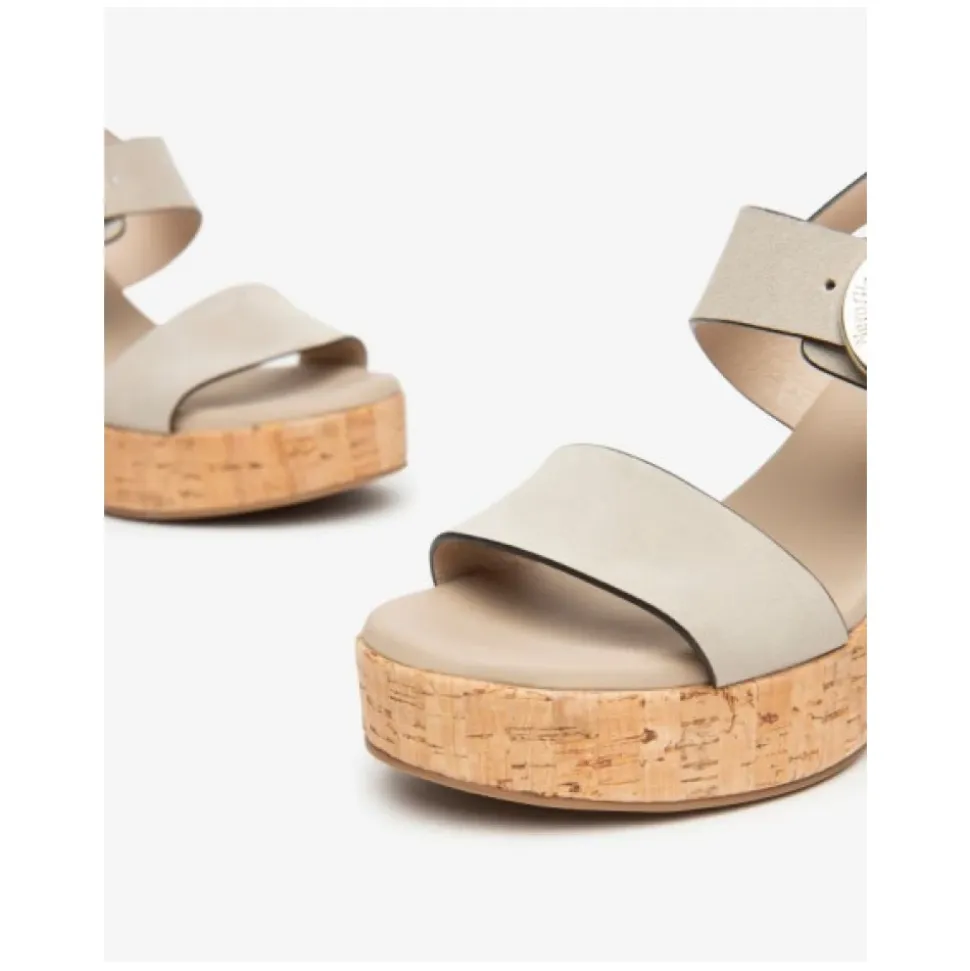 Velours Marsala High Heel Sandalen