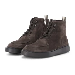 Veloursleder Rahmen Stiefel