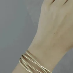 Vergoldetes Wrap Armband