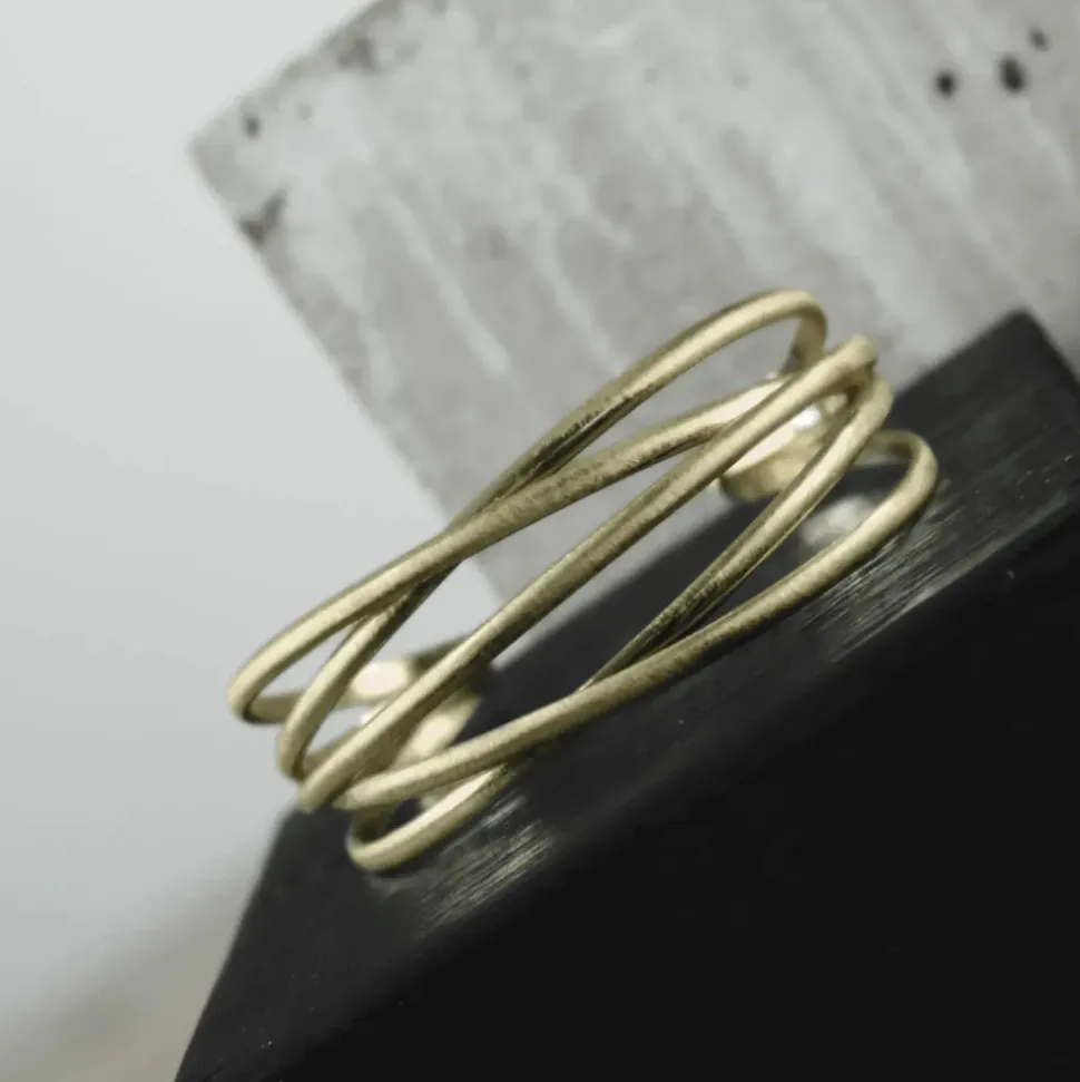 Vergoldetes Wrap Armband