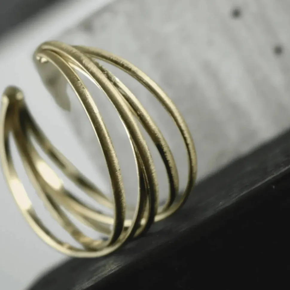 Vergoldetes Wrap Armband