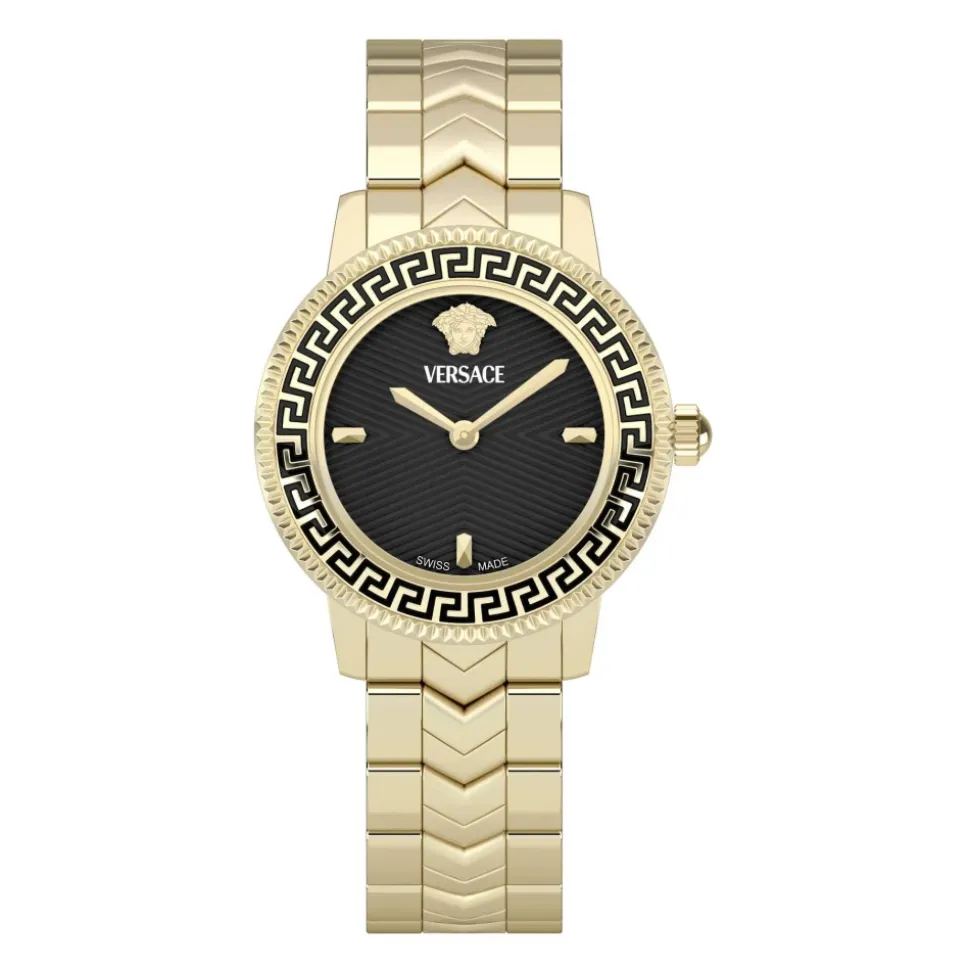Versace Damen Armbanduhr V-ICON Gold VEUCA0824
