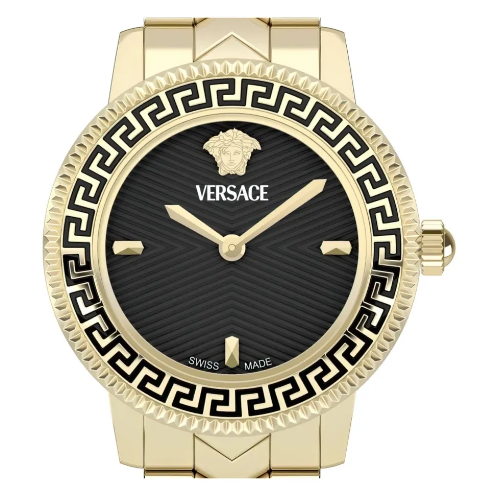 Versace Damen Armbanduhr V-ICON Gold VEUCA0824