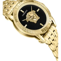 Versace Herren Quarzuhr V-Code Restyling Gold VESN00922