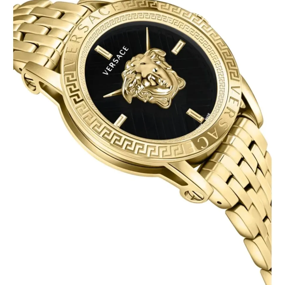 Versace Herren Quarzuhr V-Code Restyling Gold VESN00922