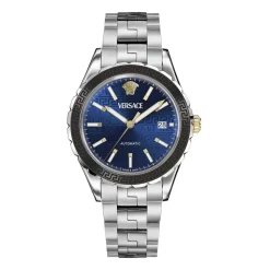 Versace Herren-Armbanduhr Hellenyium Blau VEQCA0424