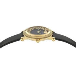 Versace Quarzuhr GRECA FLOURISH VE7F00323, Damenuhr, Goldfarben, Saphirglas, Swiss Made