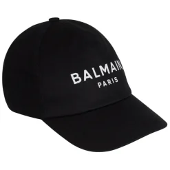 Verstellbare Baseballkappe mit kontrastierendem Logodruck