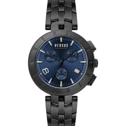 Versus by Versace Herren Armbanduhr Logo 44 mm Armband Edelstahl VSP763418