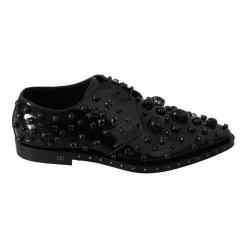 Verzierte Lackleder-Loafer